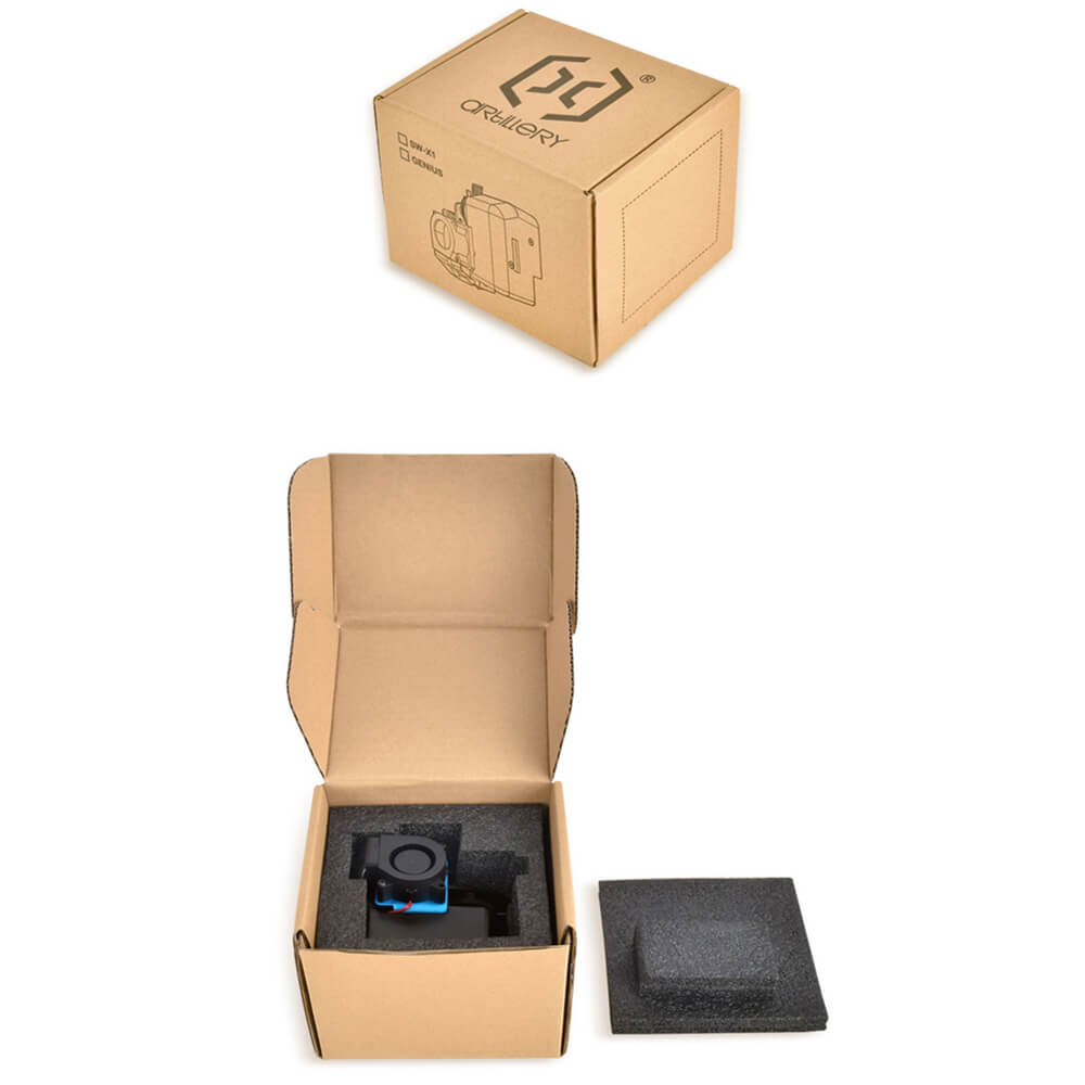 Artillery SW-X2 Full Metal Extruder Assembled with Hardened Steel Nozzle